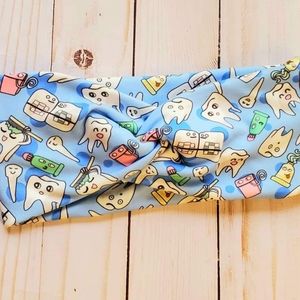 Headband tooth dental hygienist dentist gift